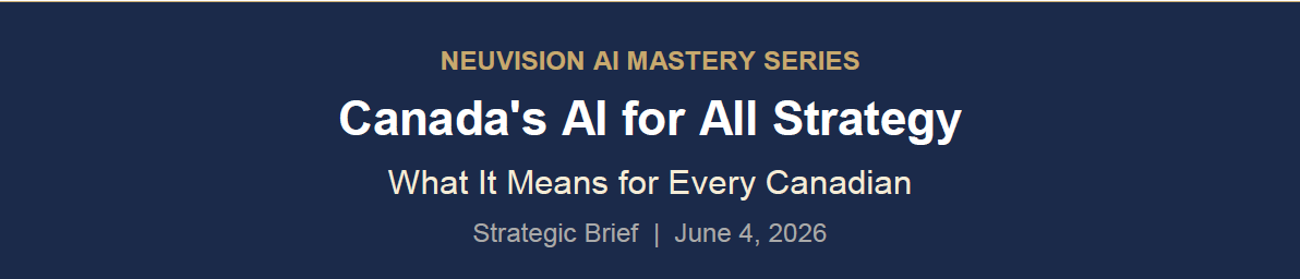 Overview of Canada's AI for All Strategy