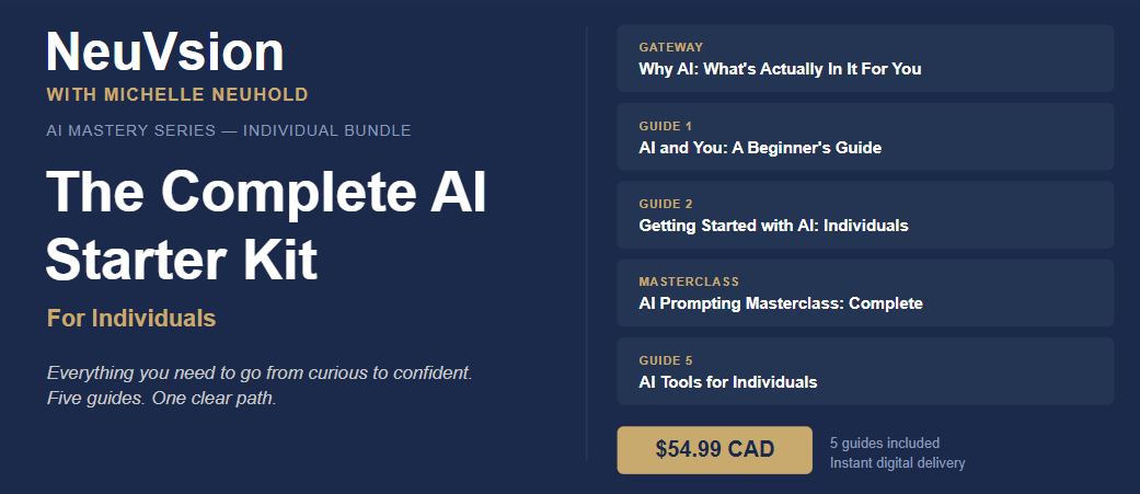 000:  The Complete AI Starter Kit for Individuals
